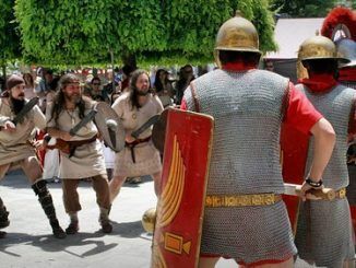 Legionarios romanos “invaden” las calles de Madrid el sábado