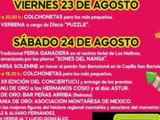 Eventos de la tercera semana de agosto