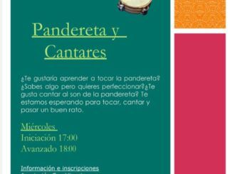 Taller de Pandereta y Cantares con Covadonga Barcena en el Centro Cultural Estaños, Camargo