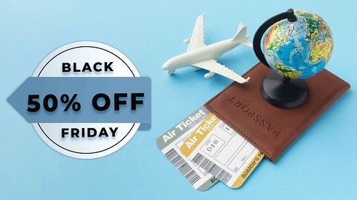 Los precios de los billetes de avión estarán de media un 16% más baratos en el Black Friday de 2024, según Jetcost