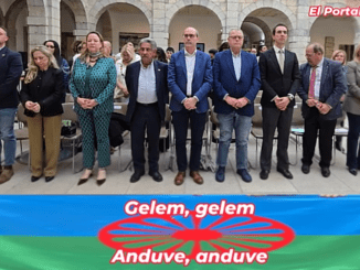 Gelem gelem sonó en el Parlamento de Cantabria