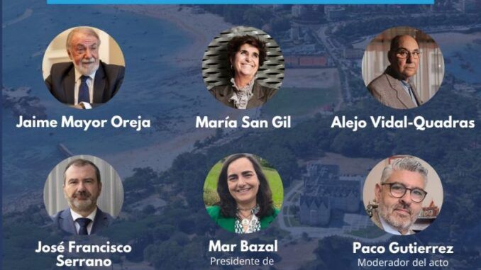 Fundación NEOS con su presidente Jaime Mayor Oreja aterriza en Santander, martes 10, Hotel Bahía, 19.30 h.