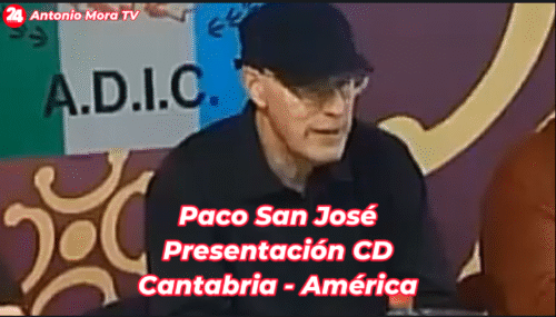 Se presentó en ADIC el CD Cantabria – América de Paco San José