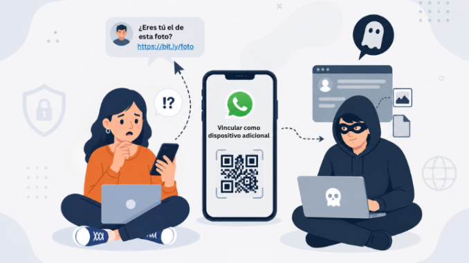 Ghostpairing. La nueva versión del robo de WhatsApp